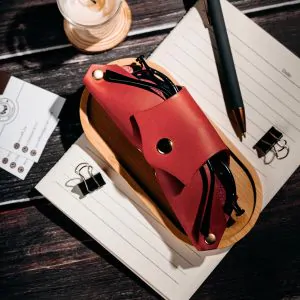 Leather Glasses Case Handmade